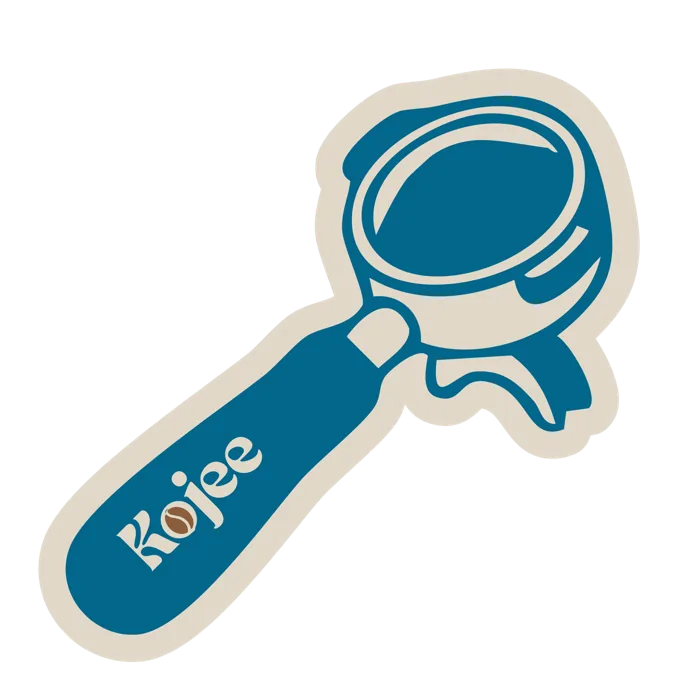 Kojee portafilter sticker
